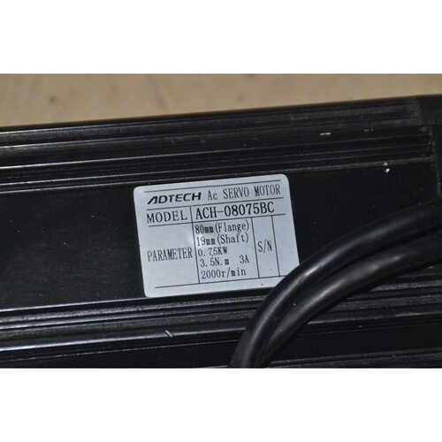 众为兴.ACH-08075BC 2000转 3.5nm 19轴750W 80伺服电机。
