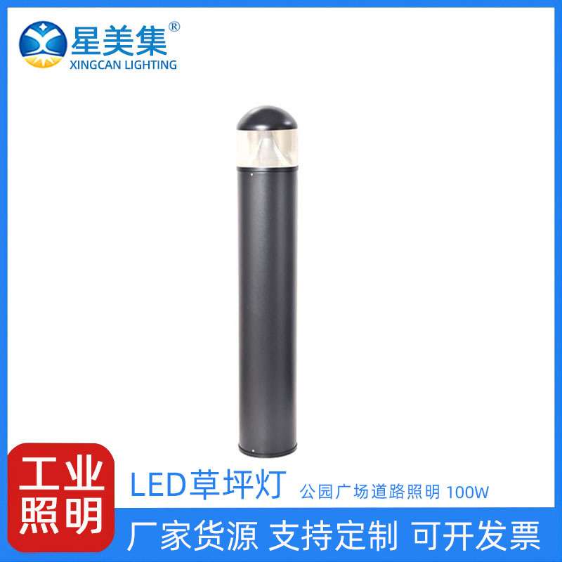 100W铝制户外LED公园别墅花园照树灯景观灯草坪灯