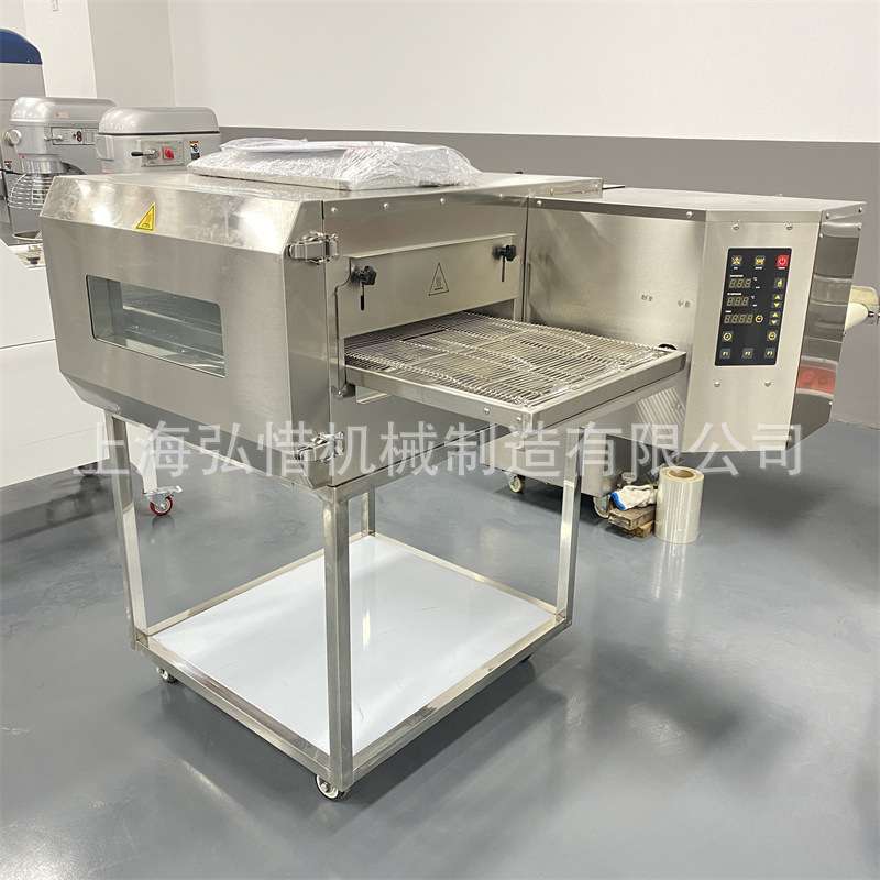 链式履带式披萨炉现烤汉堡店厂家直供商用披萨烤炉连锁店披萨烤箱
