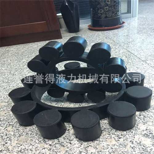 大连液力偶合器梅花盘YOXZL450耦合器弹性块YOXIIZ400