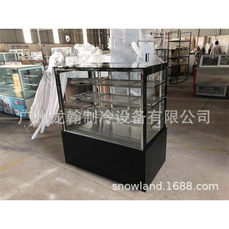 商用直角玻璃熟食保温柜蛋挞炸鸡食品展示柜加热展示保温箱