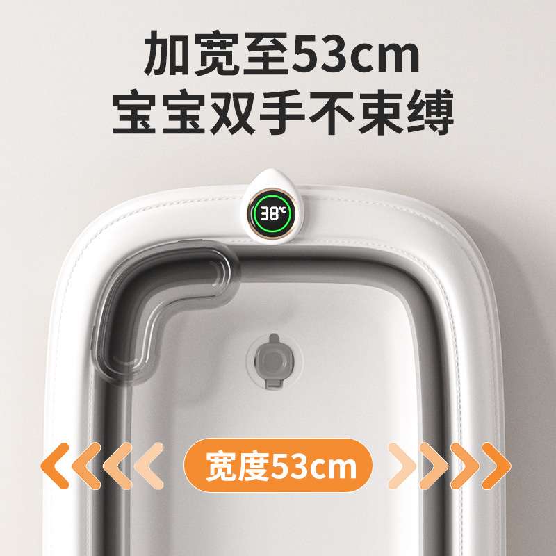 折叠儿童  用加厚卫生间用品大号的收纳家用神器塑料洗澡专用盆