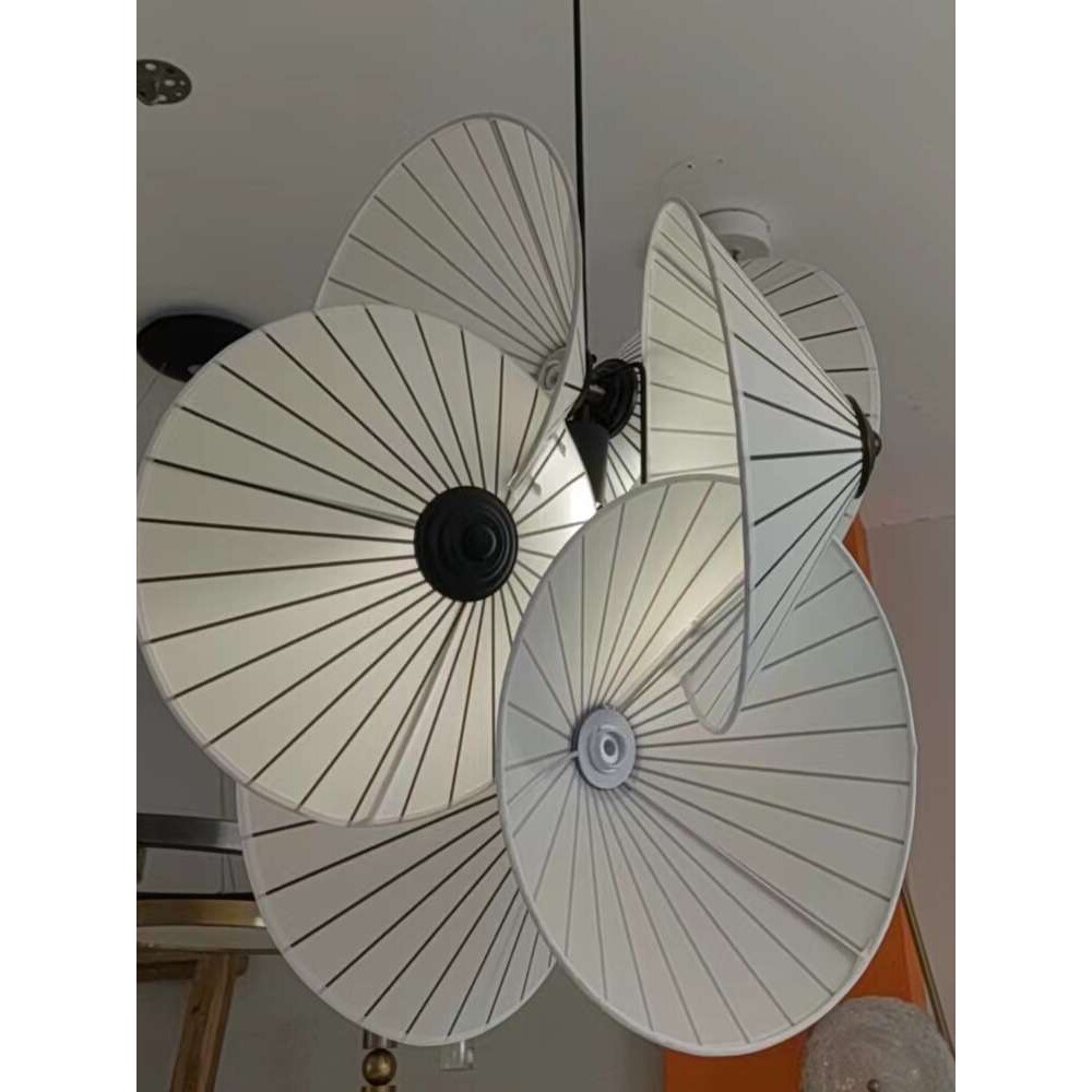 北欧客厅艺术吊灯个性创意休息区展厅服装店橱窗极简餐厅布艺灯具