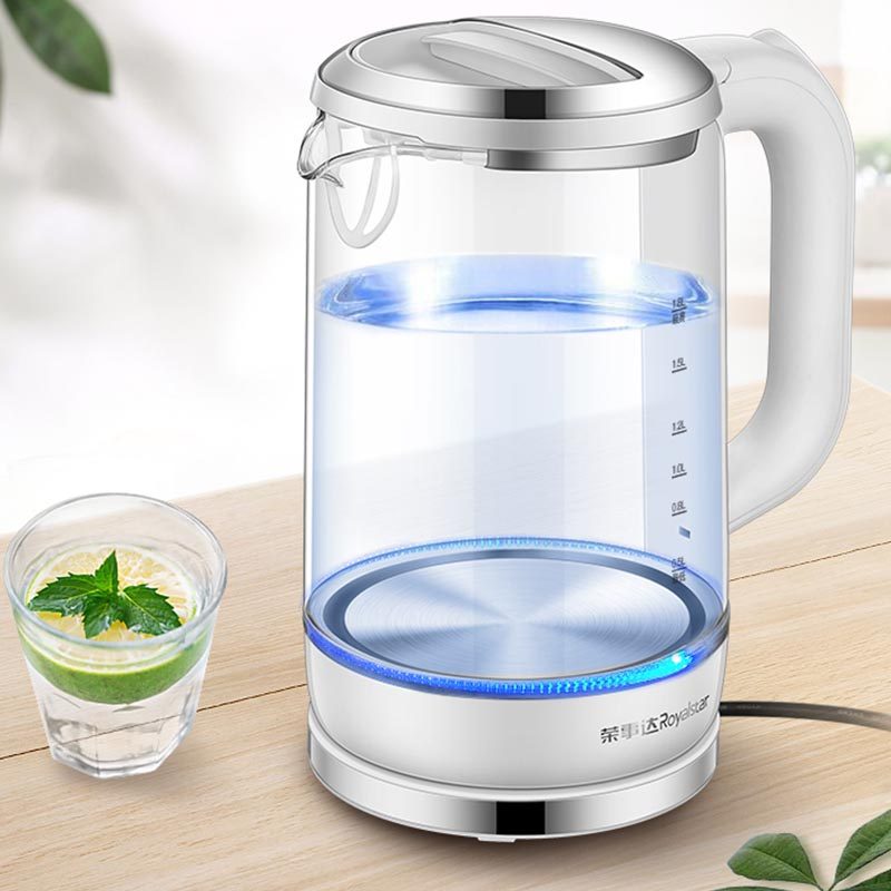 透明玻璃电热烧水壶家用全自动煲煮快烧随手泡茶专用烧水神器壹壳