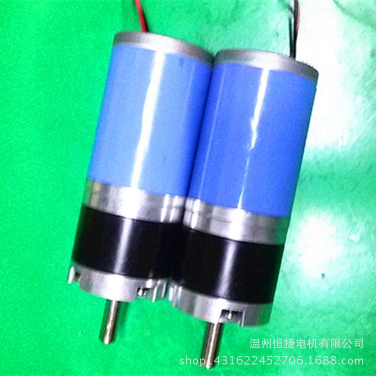 汝铁硼效率高大力矩直流行星减速电机HJX45RMA尾部出线