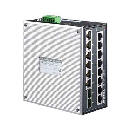TP-LINK TL-SG2216工业级web网管千兆16口网络交换机14GE2SFP光口