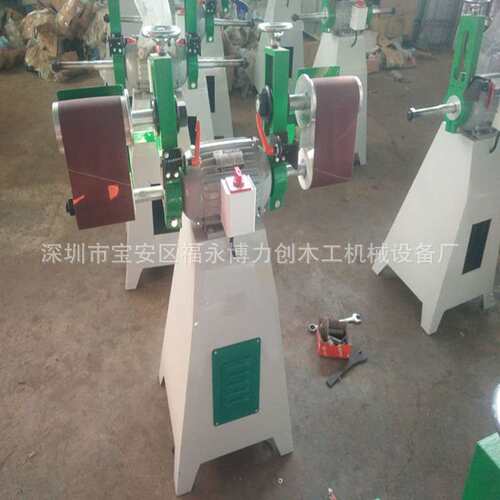 MM2415海绵轮砂光机 卧式双头抛光机 木工砂光机 工艺品砂打磨机