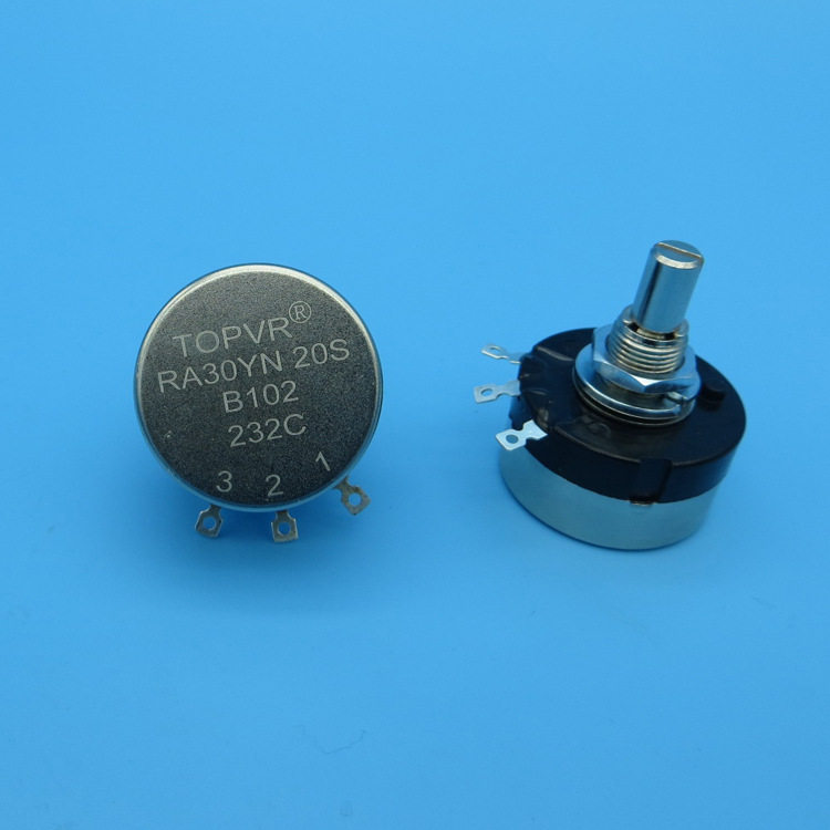 RA30Y20S线绕密封式电位器批发工业大型电机控制柜绕线电位器