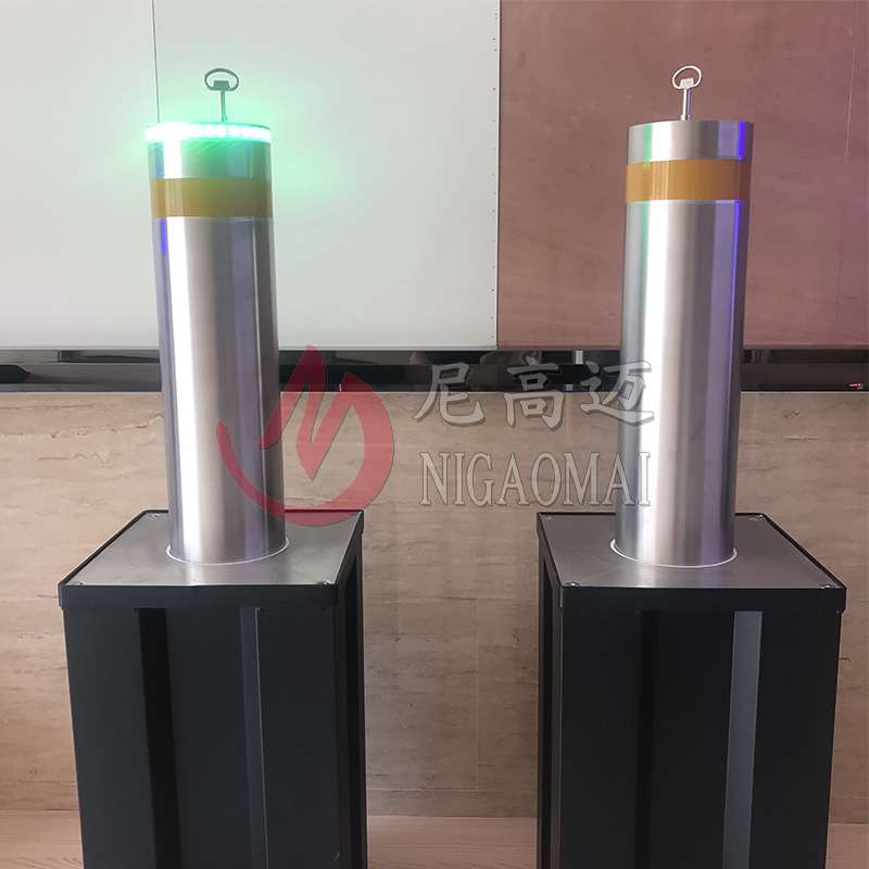 尼高迈自动升降柱电动遥控半自动不锈钢液压升降柱路桩防撞挡车桩