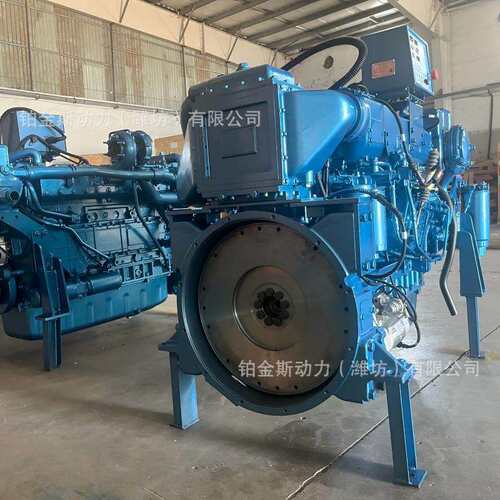 P10机型船机1800转300马力 船主机大泵油耗低 出口南美船用柴油机