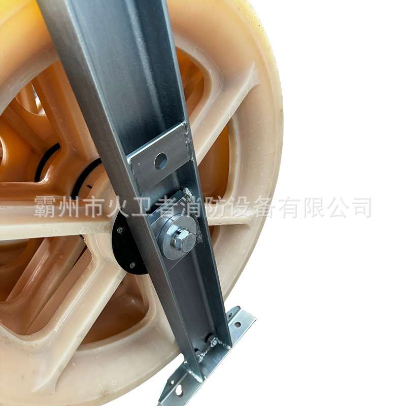 电力施工带接地轮放线滑车大直径尼龙轮滑轮尼龙铝轮地线放线滑子