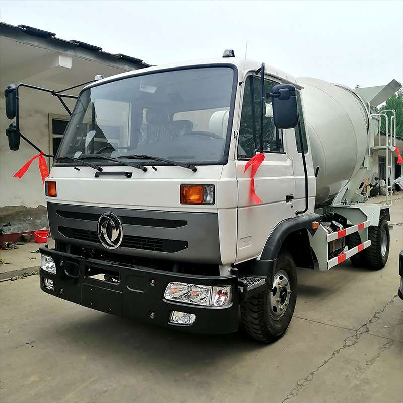 畅通达小型混凝土车卸料一体化混凝土 国三4方5方6方搅拌运输车