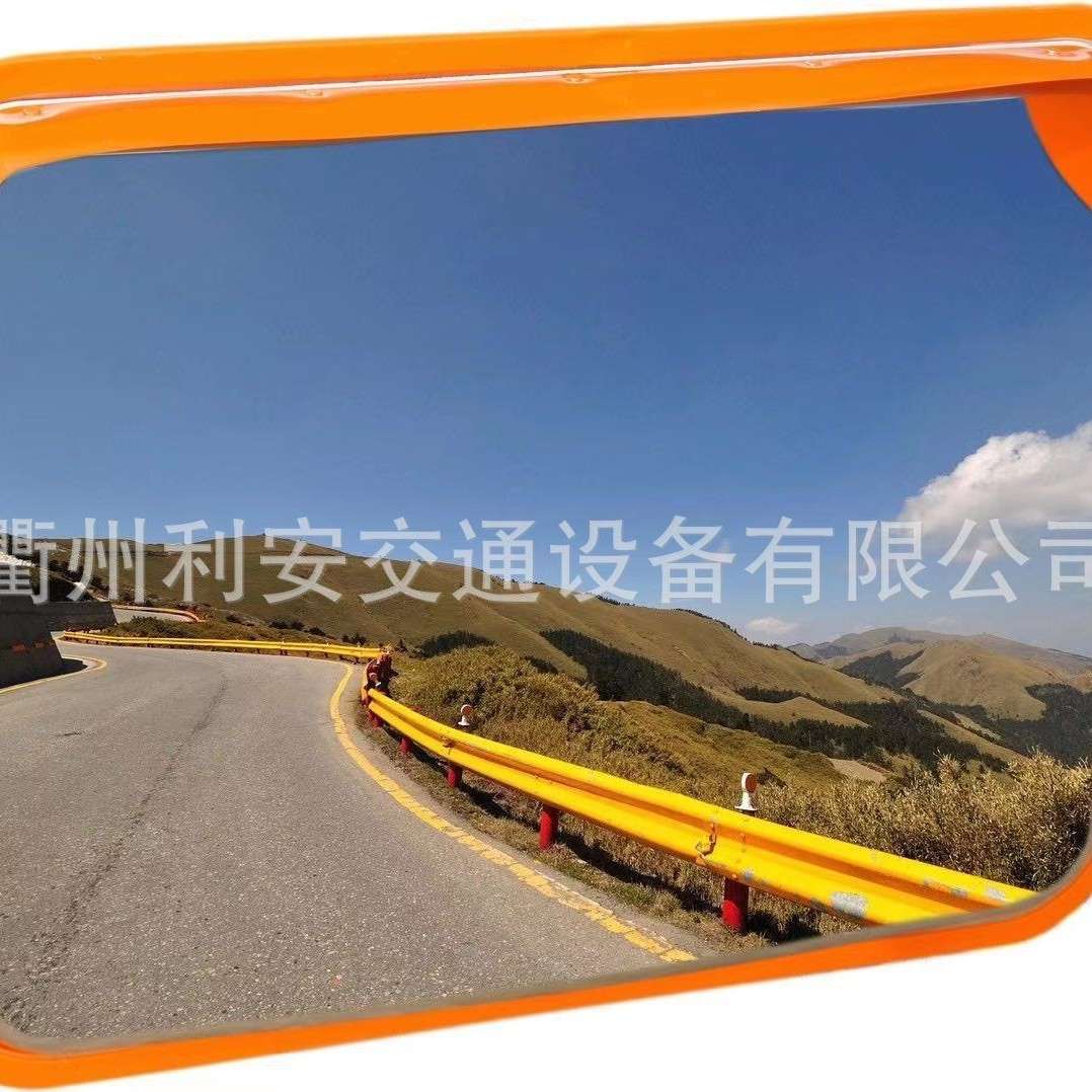 CE convex mirror 60*45CM不锈钢反射镜   安全道路广角镜