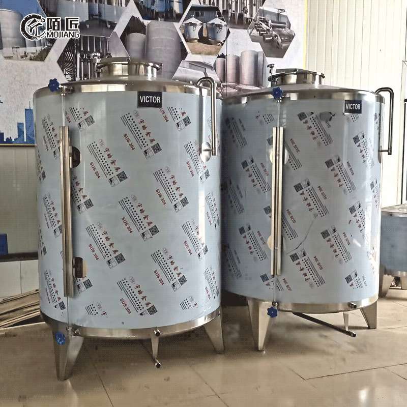 2吨不锈钢储水罐 2000升白钢储罐 食品级304材质 立式纯水罐 可定