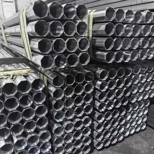 高锌层八角管对边100mm电机外壳库存清理 异型八角管扶手栏杆管对