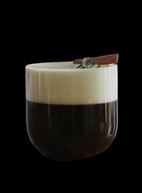 水晶威士忌杯日式古典鸡尾酒杯玻璃水杯冰拿铁美式咖啡杯冰球杯子