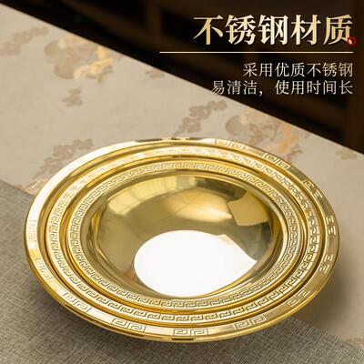 不锈钢防风防焰烧经桶 室内家用化宝桶庙宇专用焚化炉 银色金属烧