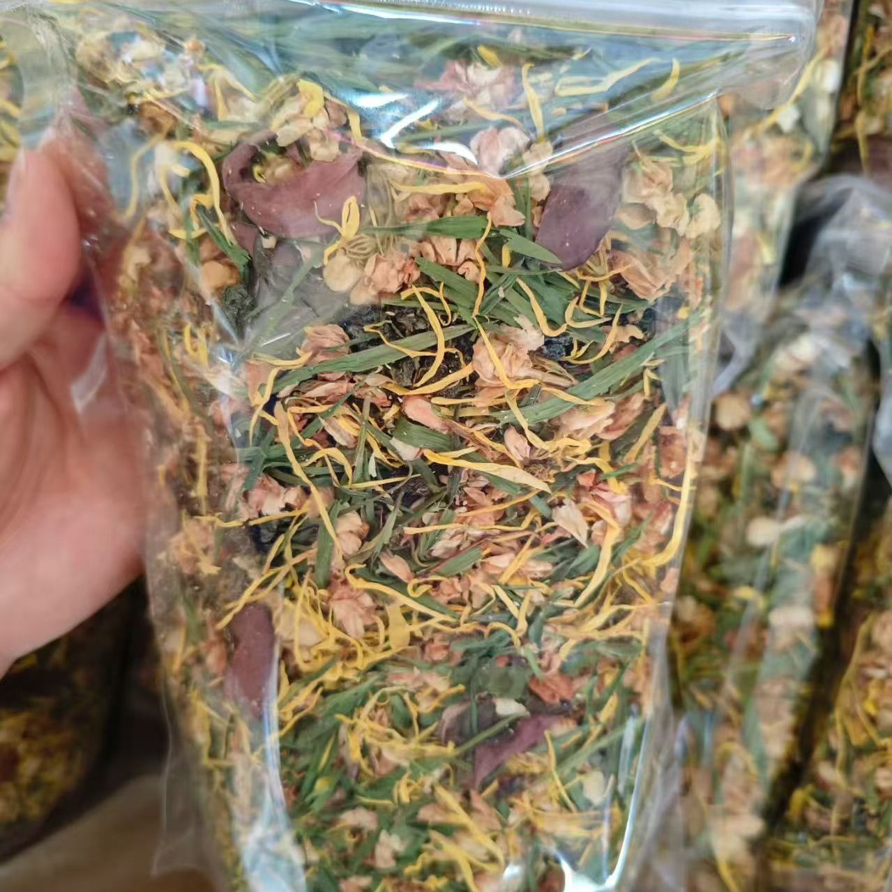 金线莲组合型花茶养生茶山蜜草鸡骨草甜叶茉莉花茶代用茶熬夜泡水