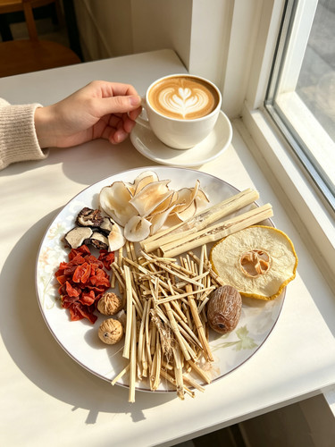热销清润养生汤料茅根竹蔗雪梨水