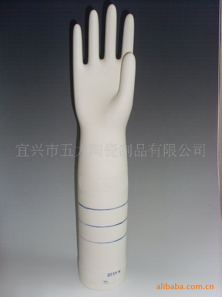 加工陶瓷手模pvc手套手模