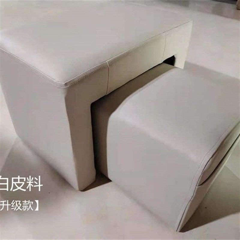美甲洗脚修脚做脚趾甲专用子母凳美容养生足疗按摩沙发大小技师凳