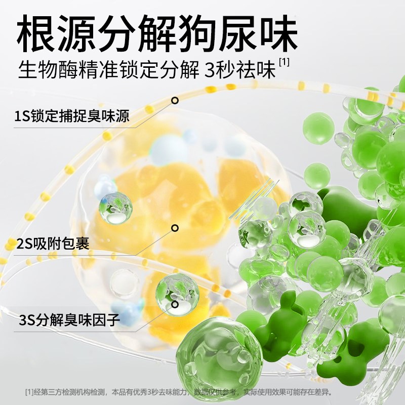 狗尿除味剂厕所地板地毯尿垫尿渍狗身上专用分解剂狗狗尿液去尿味