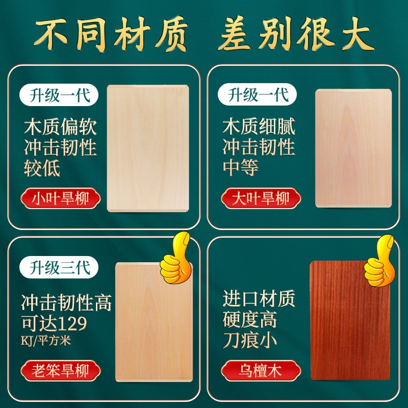 [丁木匠案板家用冰柜商用厨房置物架]实木超大特大大号商用大板A1