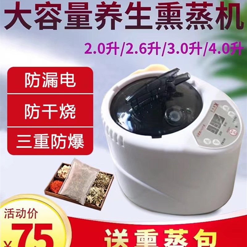 熏蒸机家用蒸汽机泡脚机器汗蒸仪药熏蒸锅全身桑拿房浴箱泡脚木桶