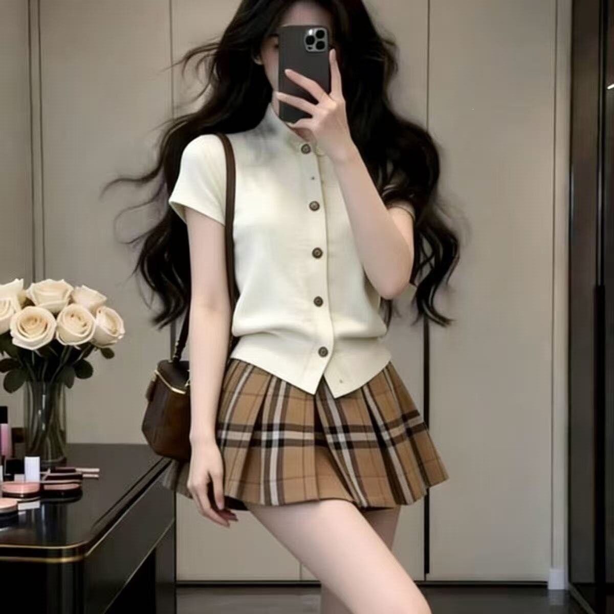 巨好看韩系一整套ootd穿