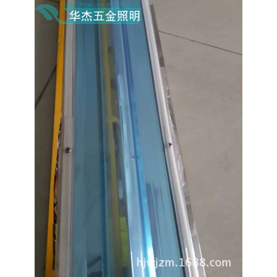 供应洁净灯具 T8 T5单管双管斜边白边不锈钢净化灯具 无尘荧光灯