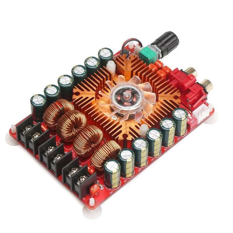 TDA7498E 数字功放板 2X160W立体声BTL220W单声道 大功率数字功放
