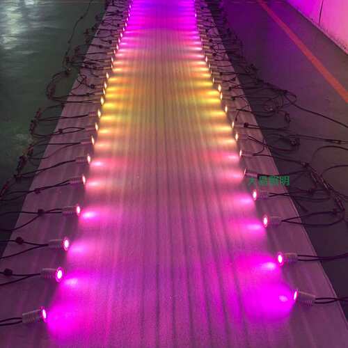 DMX512外控水底灯景观地埋灯3W水下灯七彩RGB水景灯全彩led泳池灯