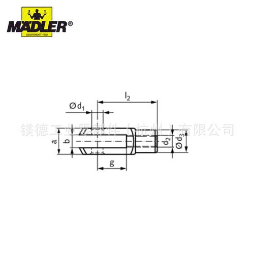 Maedler DIN 71752 不锈钢 U形夹