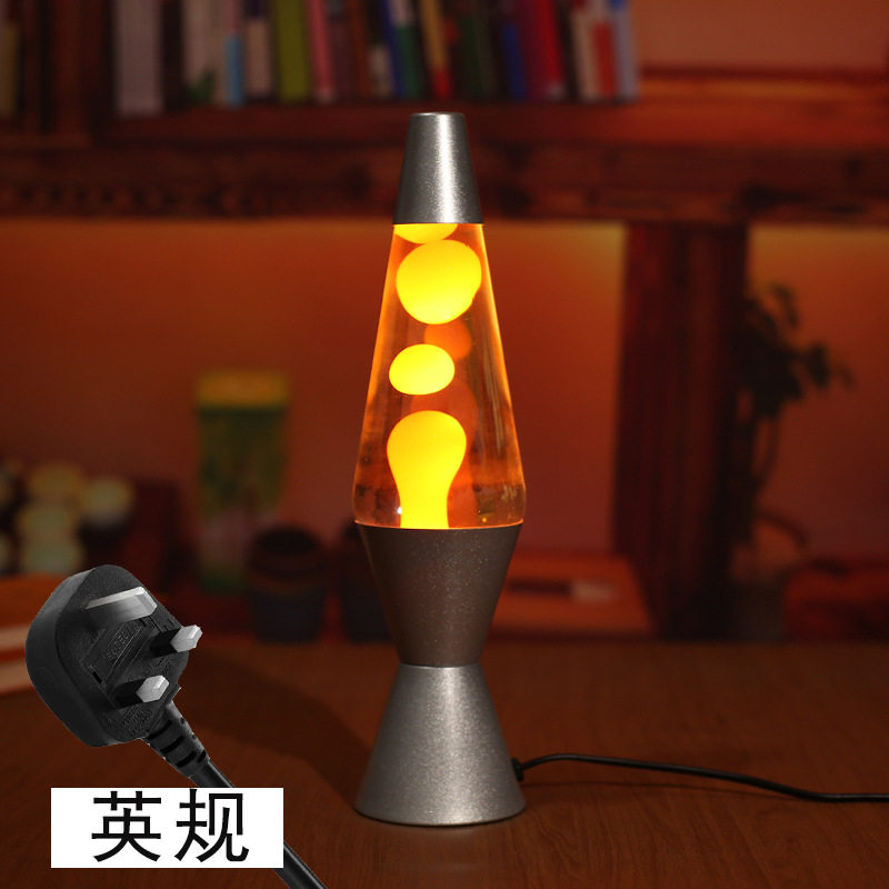 家居创意灯 X战警金刚狼熔岩灯蜡灯水母灯批发230伏三孔英规插头