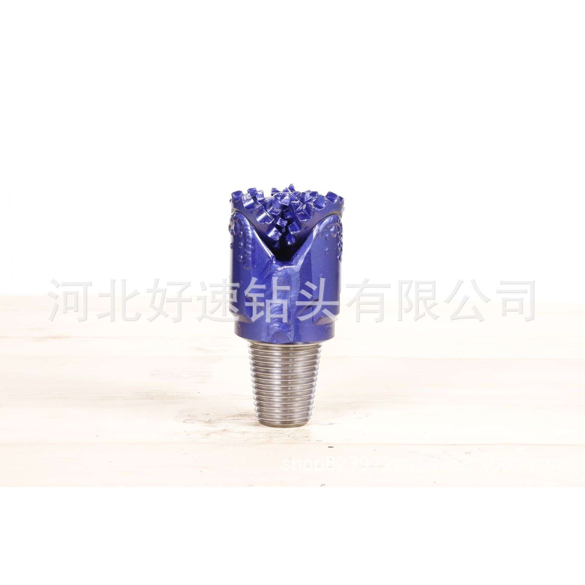 三牙轮钢齿98mm钻头，3 7/8英寸橡胶密封三牙轮钻头