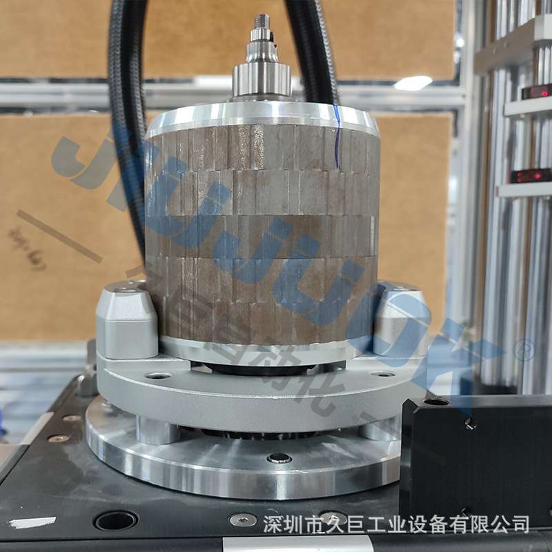 久巨新能源电机转子表磁检测机快速磁通表磁检测检测