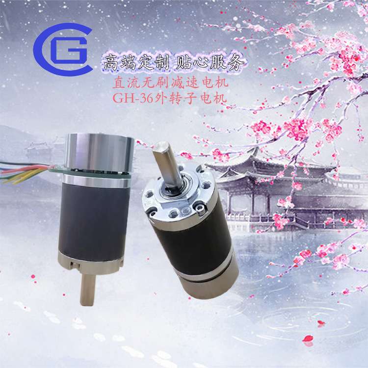 36mm直流无刷减速电机 行星齿轮箱 搬运小车用马达X20