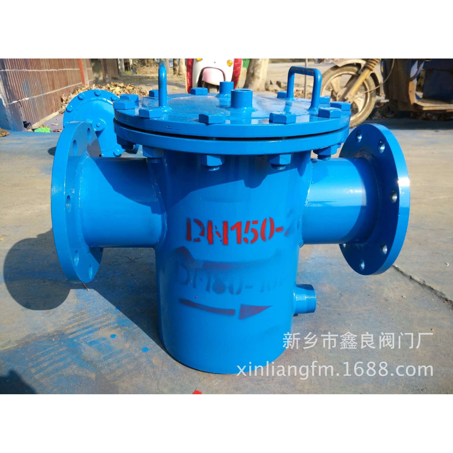 篮式过滤器 立式除污器 毛发聚集器 DN150 厂家直销 质优价美