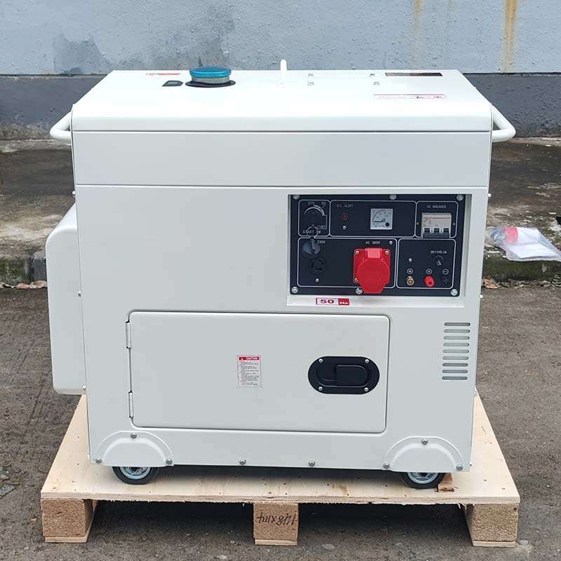 泽腾电力5千瓦柴油发电机 手/电启动230V 静音式箱体车载户外应急