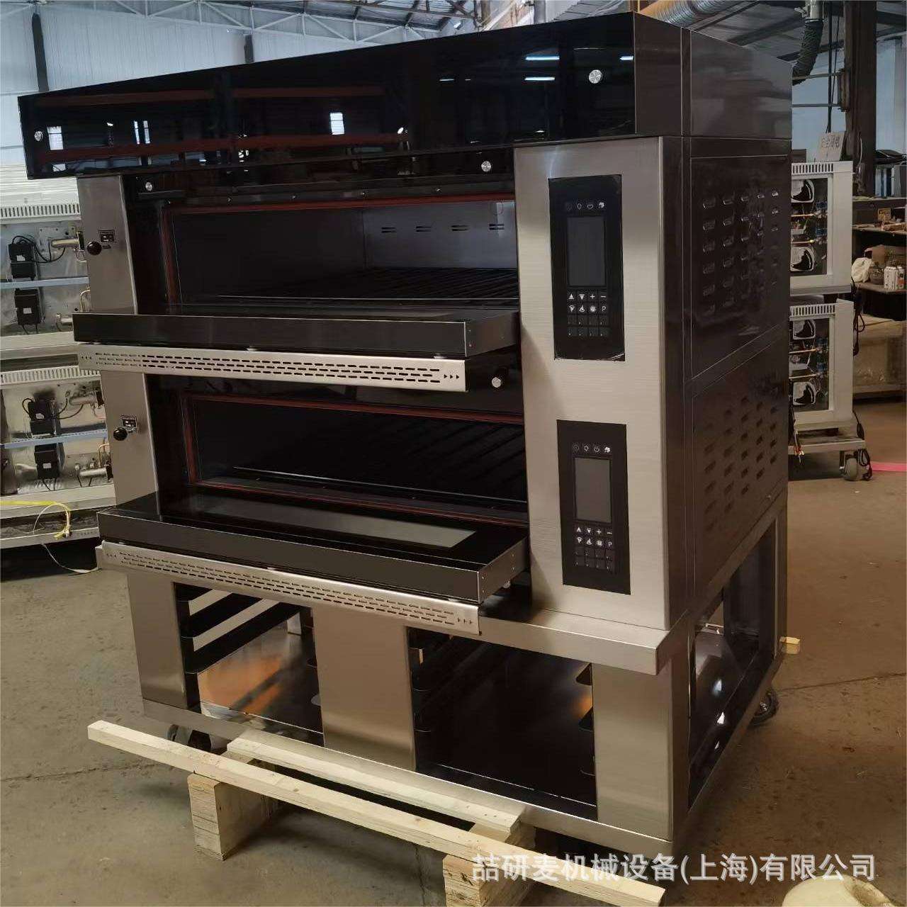 商用豪华款烘焙烤箱一层两盘电烤炉2层4盘平炉3层6盘恒温电烤箱