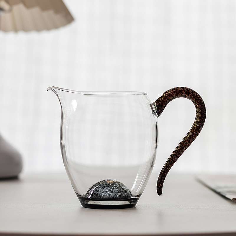 耐热玻璃公道杯星空公杯怡然分茶器个人杯品茗杯创意茶海