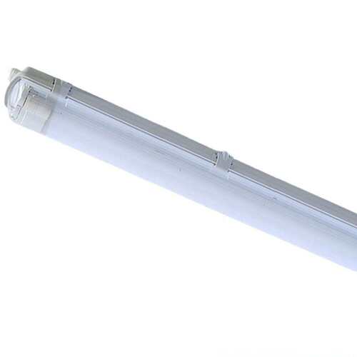 T81.2米双管豪华型led三防灯支架 150mm宽应急照明三防灯外壳套件