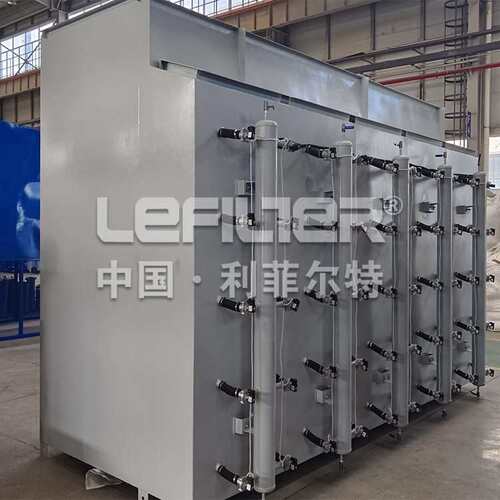 72000风量配套空压机高炉燃机鼓风机运行立式自洁式空气过滤器