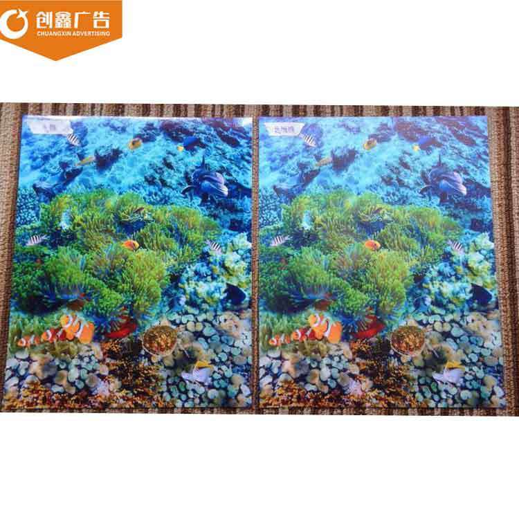 自粘3D立体地贴 海洋星空客厅卧室卫生间防水耐磨装饰地贴膜