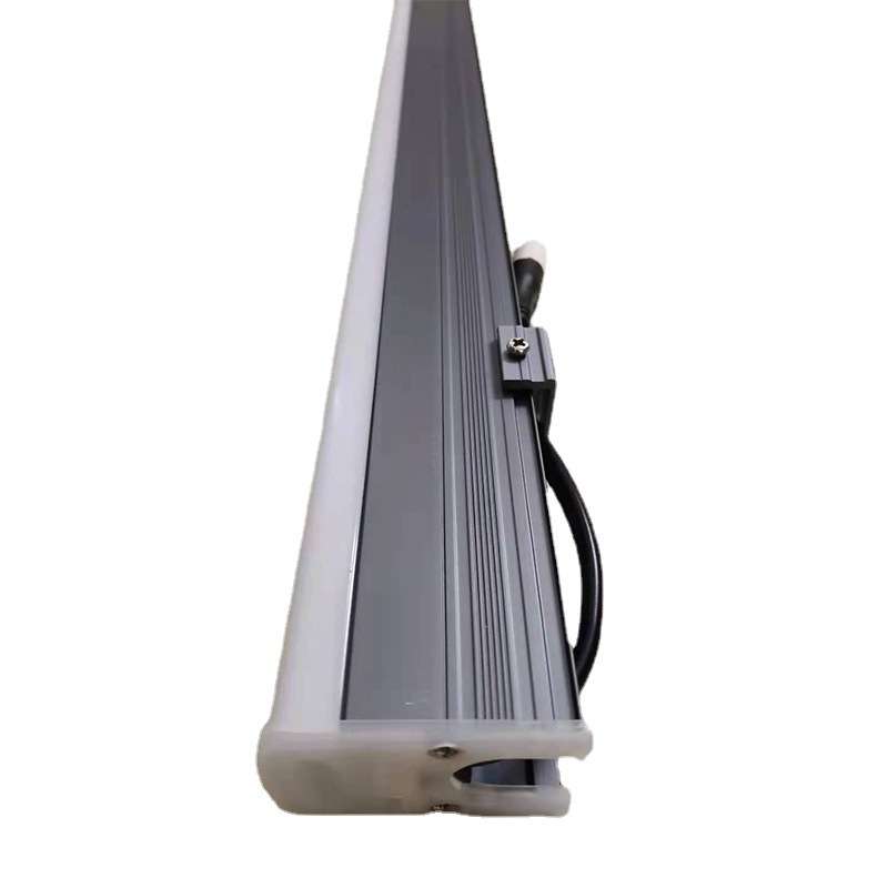 LED线条灯金黄光轮廓灯暖白光DMX512-8段全彩条型灯楼宇酒店楼盘
