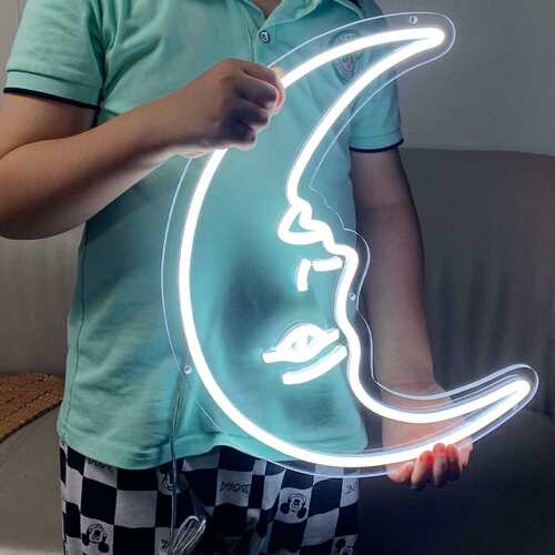 亚马逊跨境usbled酒杯螃蟹霓虹灯酒吧氛围灯造型广告牌亚克力发光