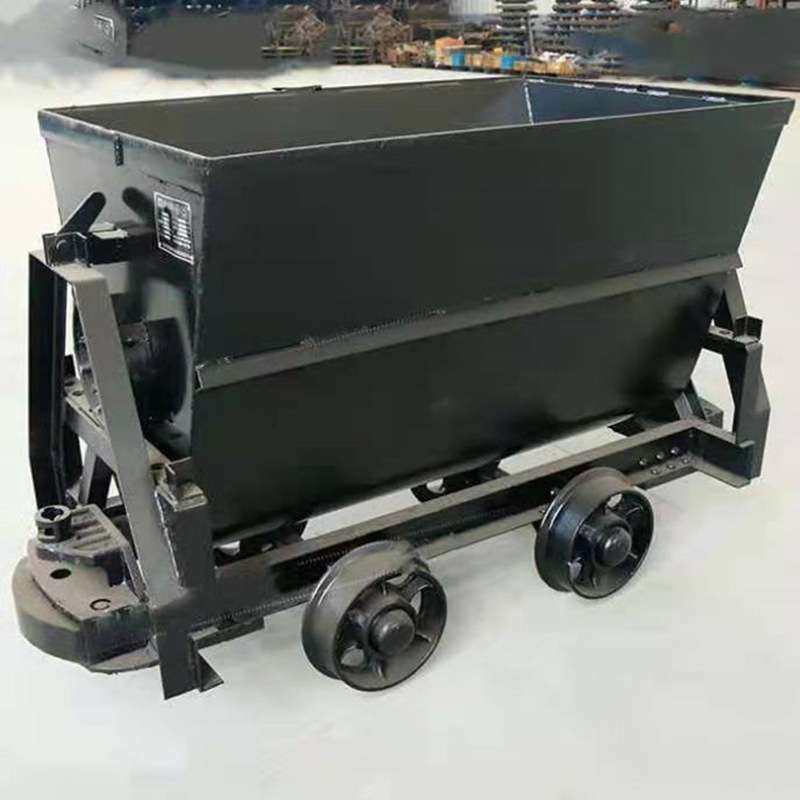 煤矿专用翻斗式矿车 KFU0.55-6巷道运输设备翻斗矿车轨道式运输车