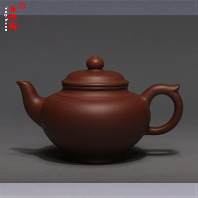 宜兴龙砂陶宜兴紫砂茶壶紫泥笑樱紫砂壶200毫升紫砂壶红茶
