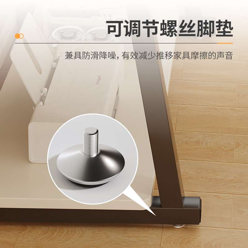电脑桌台式家用小户型卧室床边桌办公桌子工作台笔记本桌散热书桌