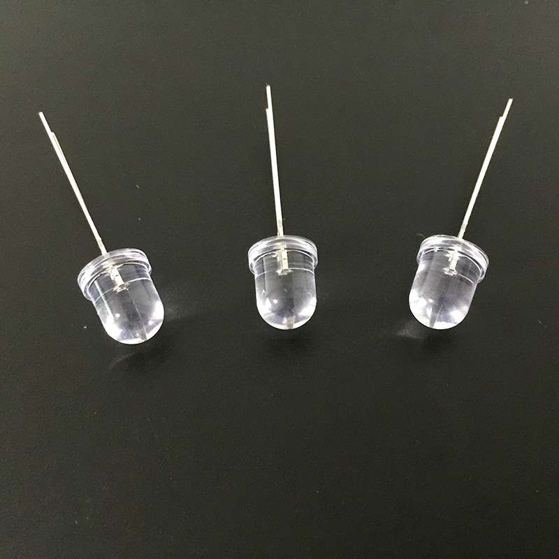 大头F10红绿蓝黄白插件led灯10mm圆头灯珠直插式led灯珠